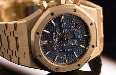 royal oak chronograph gold|royal oak chronograph review.